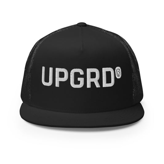 UPGRD® Flat Brim Trucker Cap
