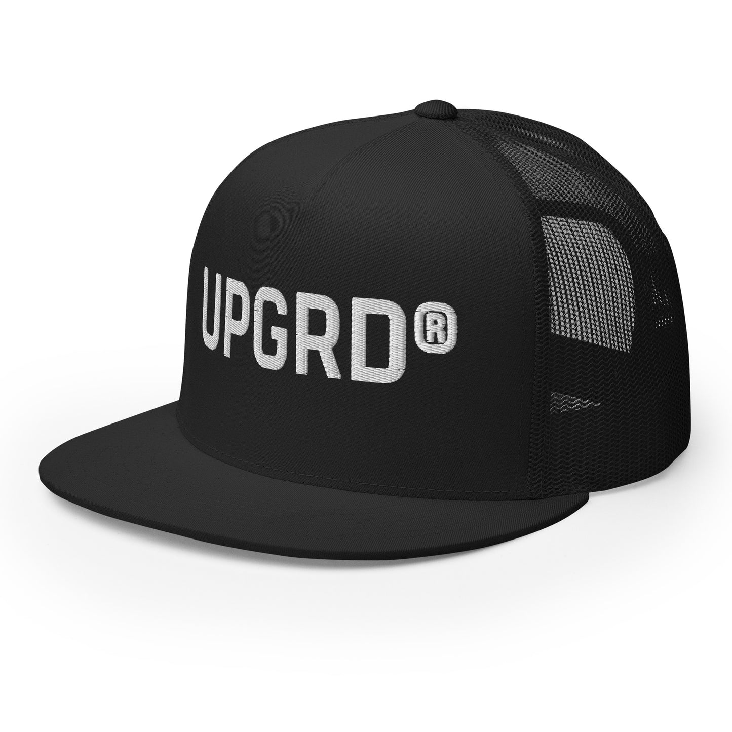UPGRD® Flat Brim Trucker Cap