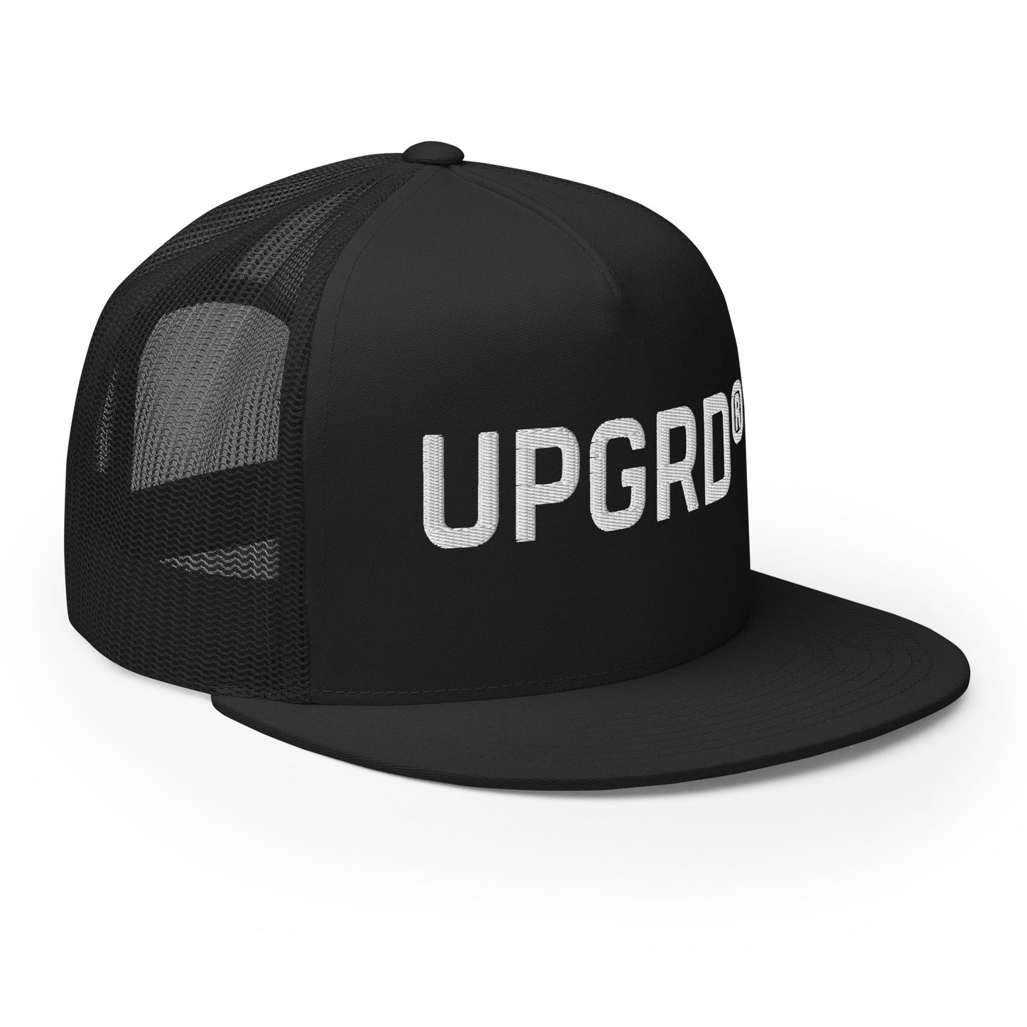 UPGRD® Flat Brim Trucker Cap