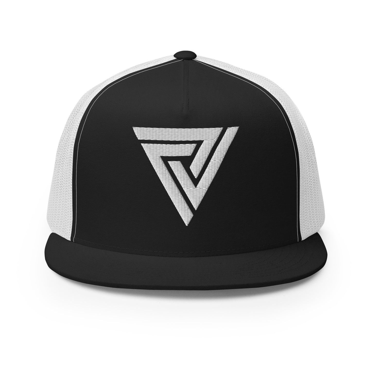 UPGRD® Logo Flat Brim Trucker Cap