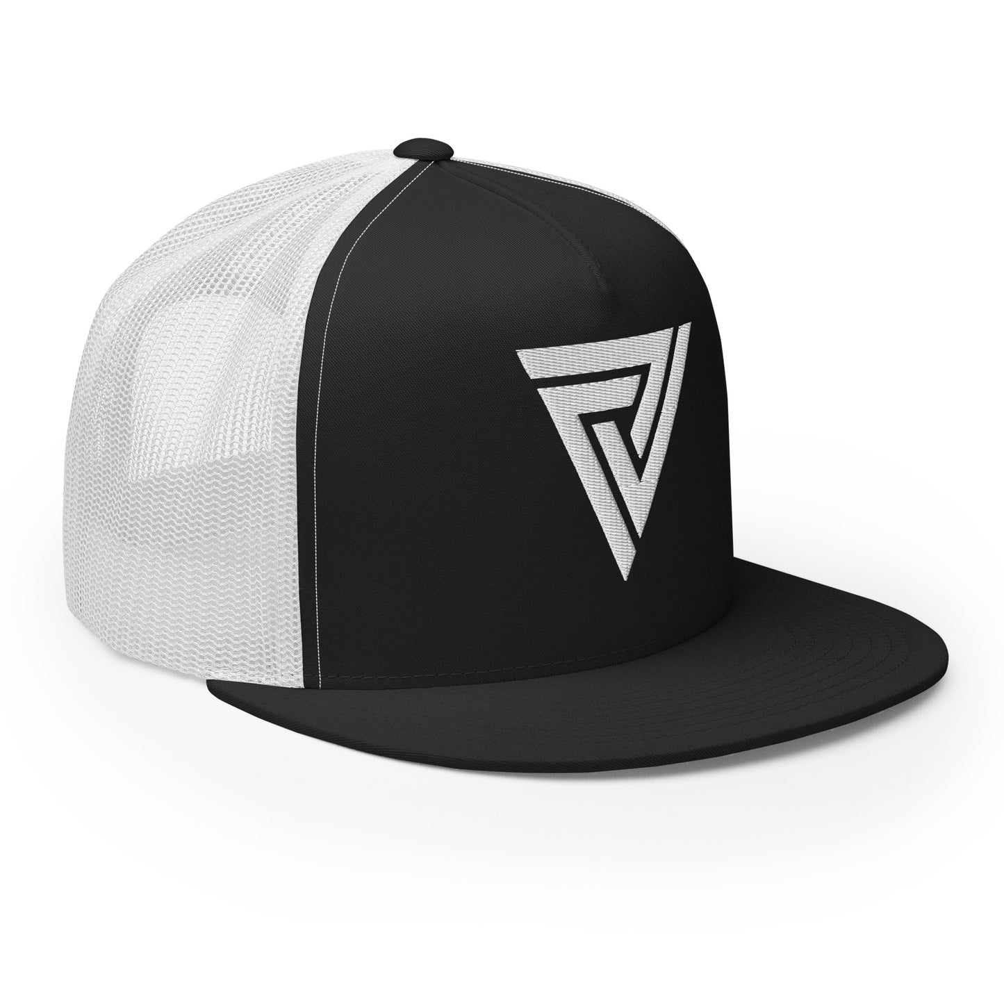 UPGRD® Logo Flat Brim Trucker Cap