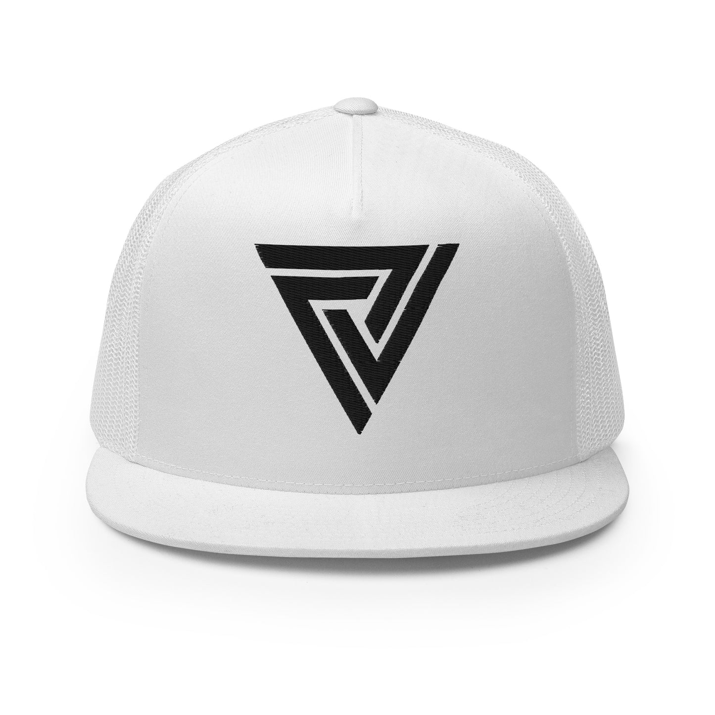 UPGRD® Logo Flat Brim Trucker Cap