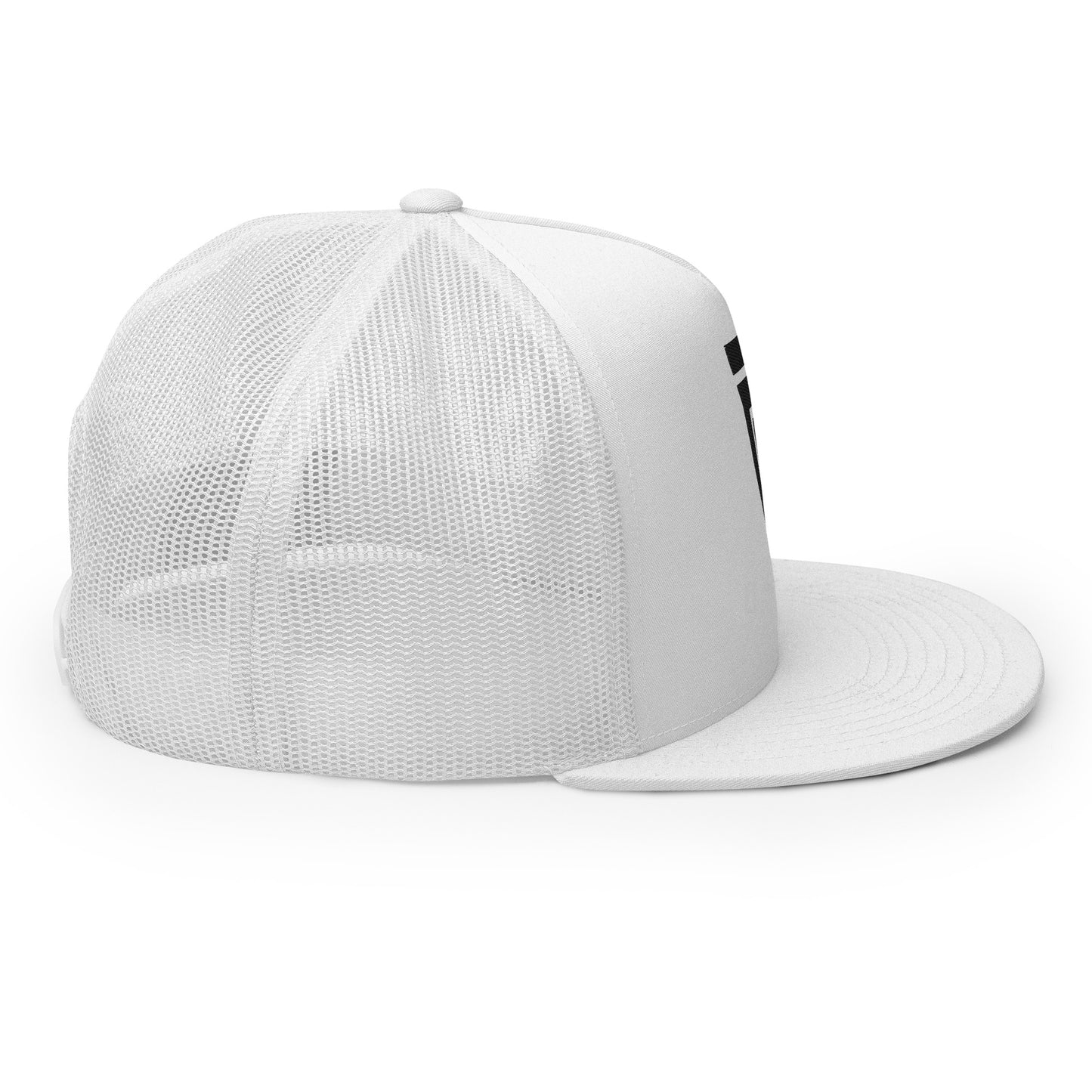 UPGRD® Logo Flat Brim Trucker Cap