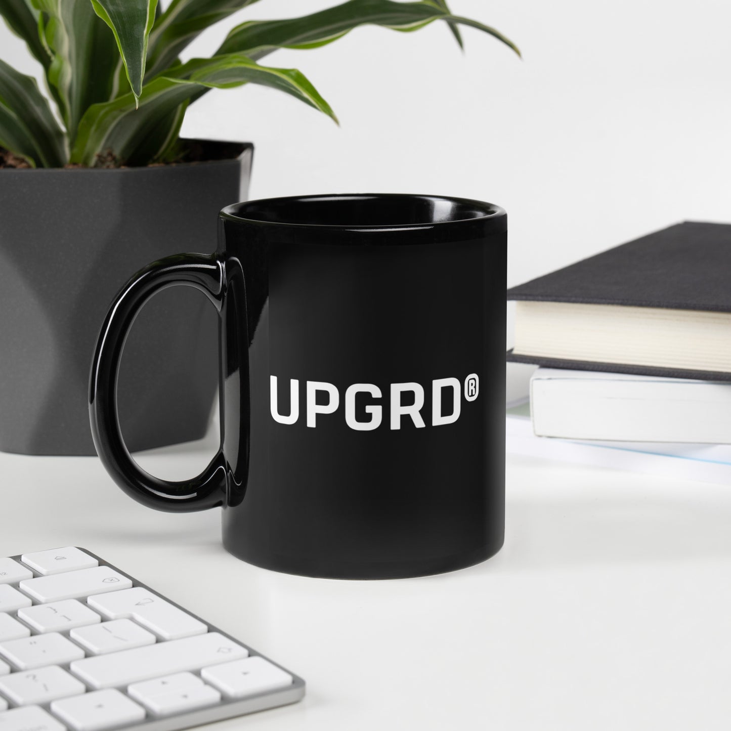 UPGRD® Black Premium Mug