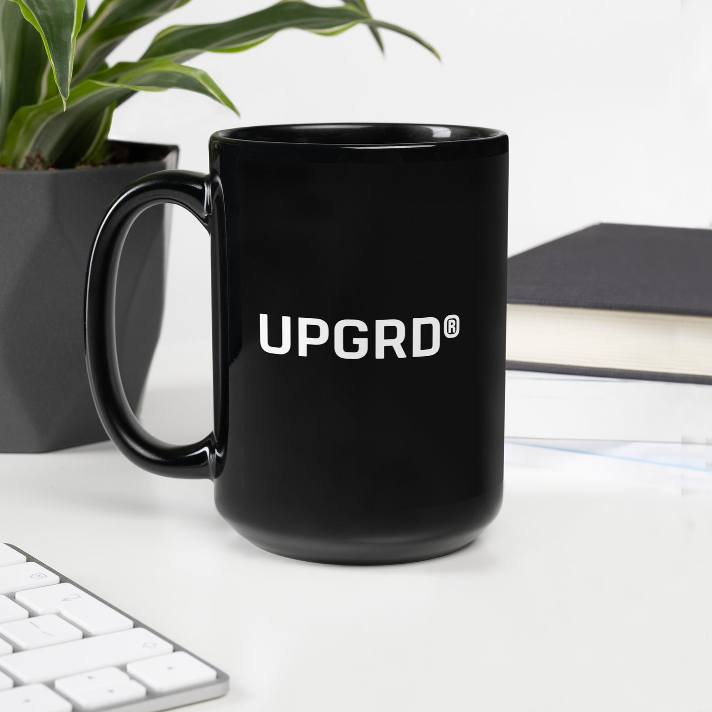 UPGRD® Black Premium Mug