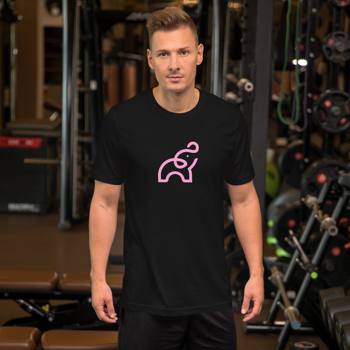 UPGRD® Pink Elephant V2 Premium T-Shirt for Men