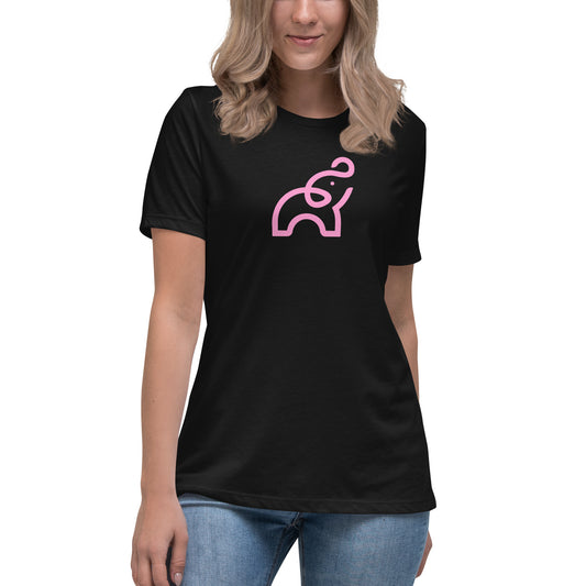 UPGRD® Pink Elephant V2 Premium T-Shirt for Women