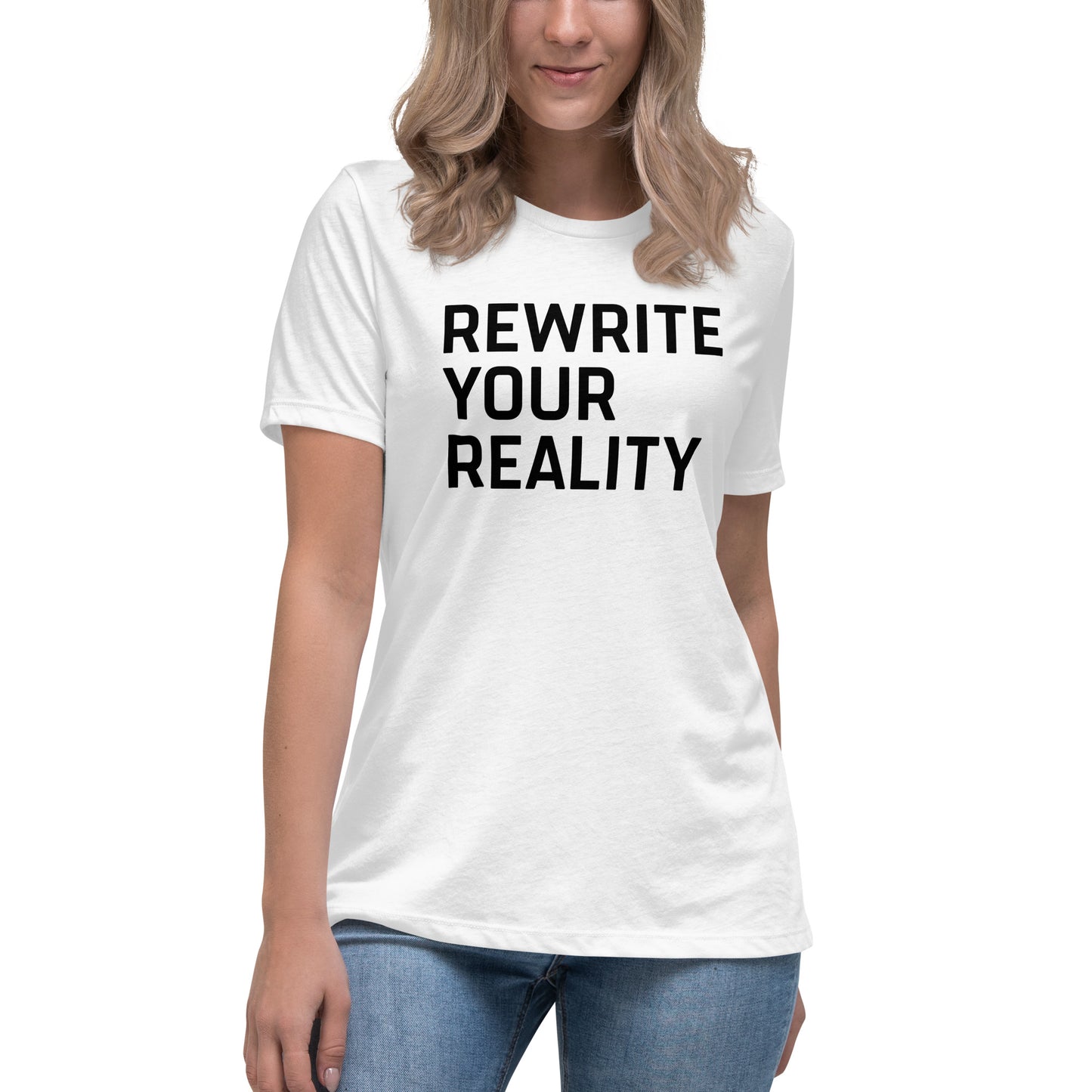 UPGRD® Rewrite Your Reality Premium T-Shirt for Women