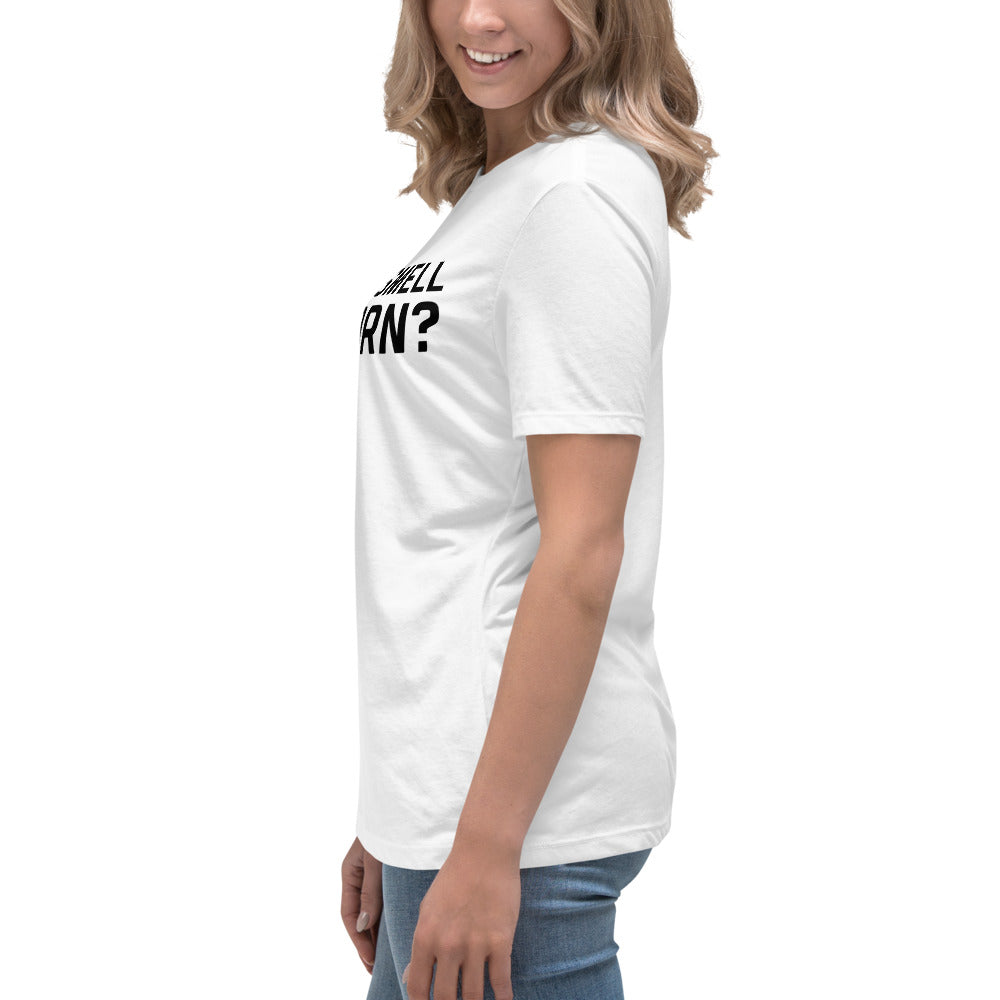 UPGRD® Do You Smell the Popcorn? Premium T-Shirt for Women
